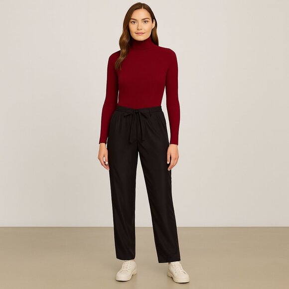 Suko Womens Black Cargo Pants Size 8 - Picture 2 of 8